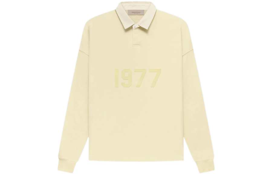 Fear Of God Essentials FW22 Polo Shirt Men's Canary Yellow
