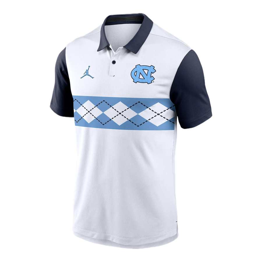 Jordan Jordan North Carolina Tar Heels Vapor Men's Jordan Brand Dri-FIT College Polo