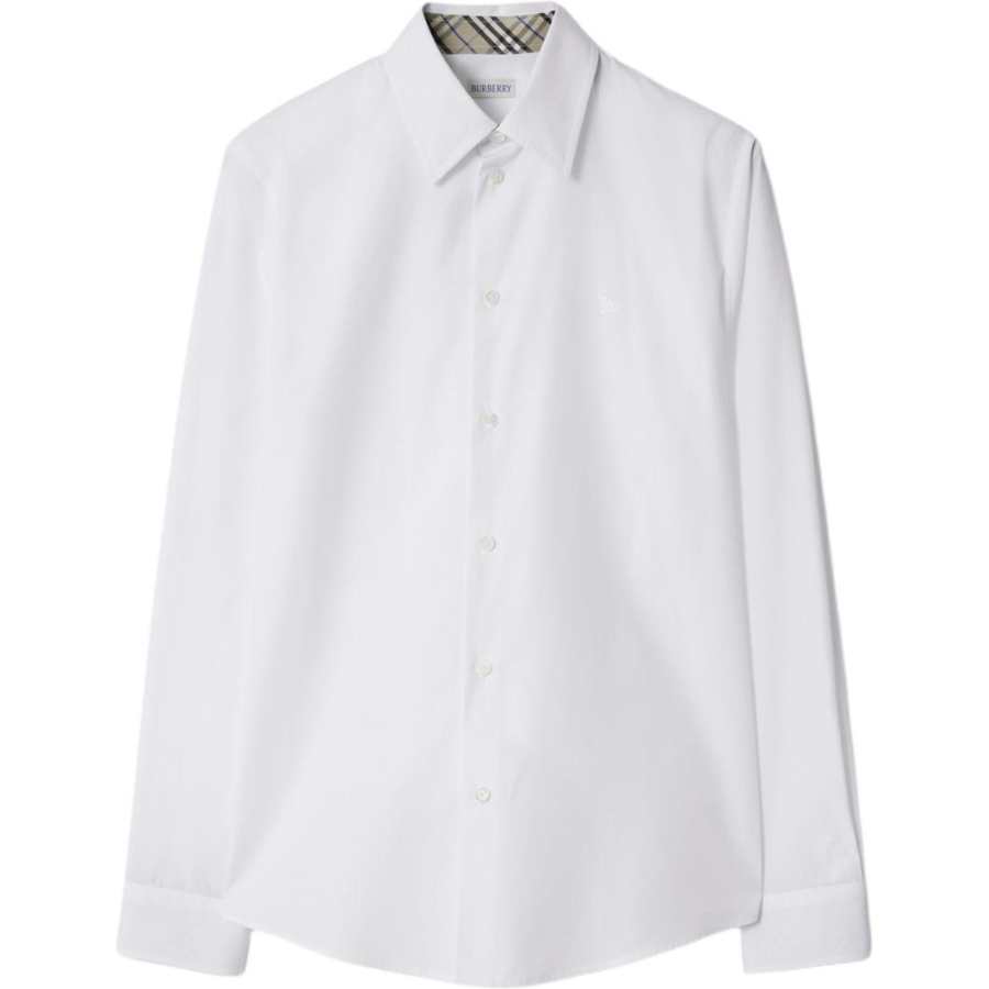 Burberry FW24 Shirt Men's White