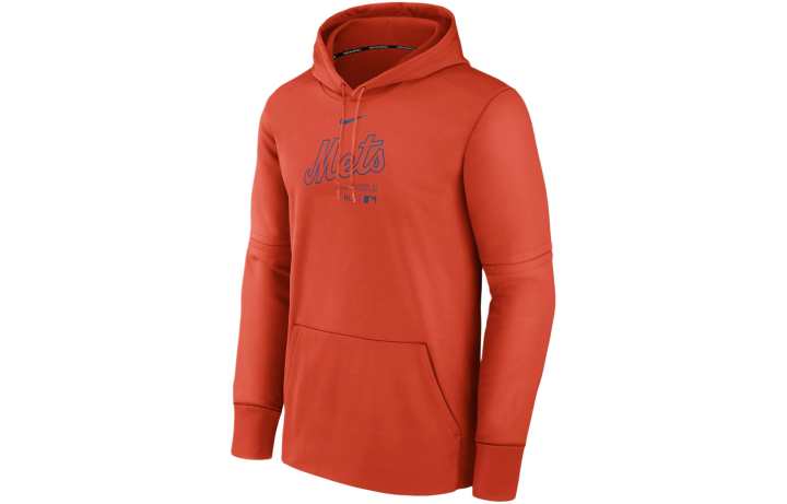 Nike Nike New York Mets Authentic Collection Practice Men's Nike Therma Mlb Pullover Hoodie