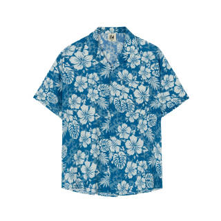 SURFCUZ Shirt Men's Peacock Blue