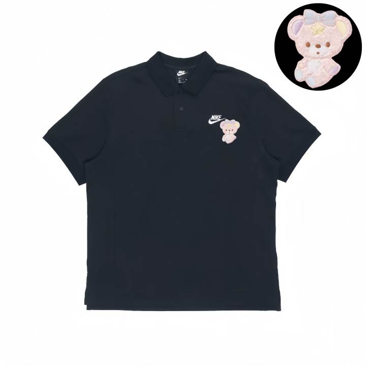 Nike Nike Polo Shirts Unisex Black Polo Collar Moderate