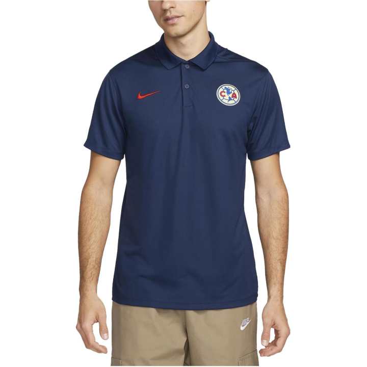 Nike Nike Polo Shirts Men's Midnight Marine Polo Collar Moderate Straight Fit