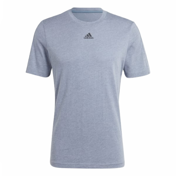 Adidas Adidas T Shirt Men's Blue Gray Mel