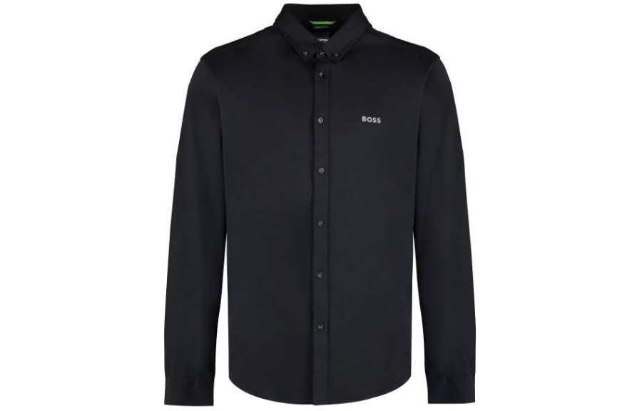 HUGO BOSS HUGO BOSS Regular-Fit Knitted Shirt