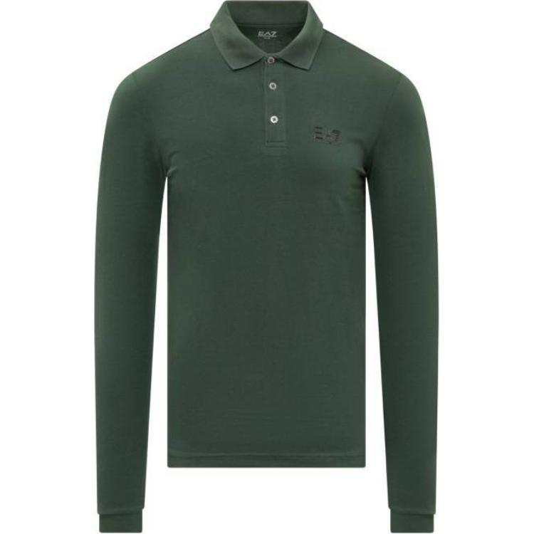 EMPORIO ARMANI EA7 Polo Shirt Men's Green