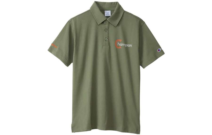 Champion Polo Shirts Men's Polo Collar Moderate Straight Fit