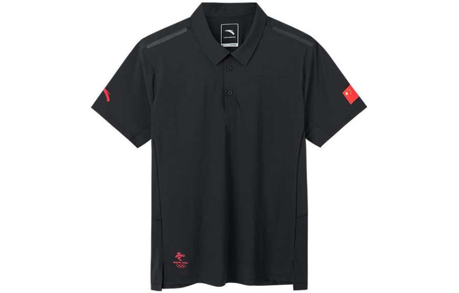 ANTA All Weather Polo Shirts Men's Polo Collar Moderate Straight Fit
