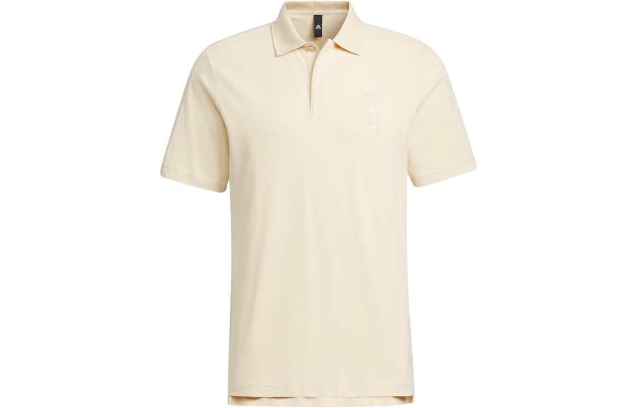 Adidas Adidas Wuji Series Polo Shirts Men's Sand Strata Polo Collar Moderate Straight Fit