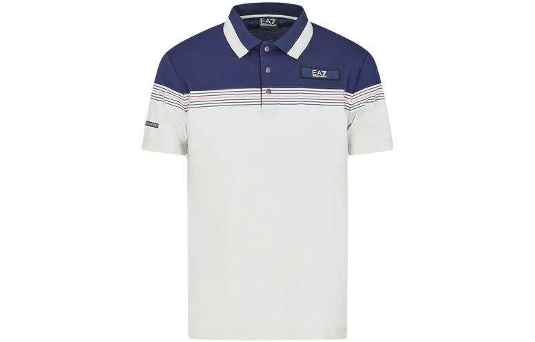 EMPORIO ARMANI Polo Shirts Men's Polo Collar Moderate Straight Fit