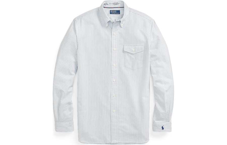 Polo Ralph Lauren Shirts Unisex Blue Lapel Moderate Other