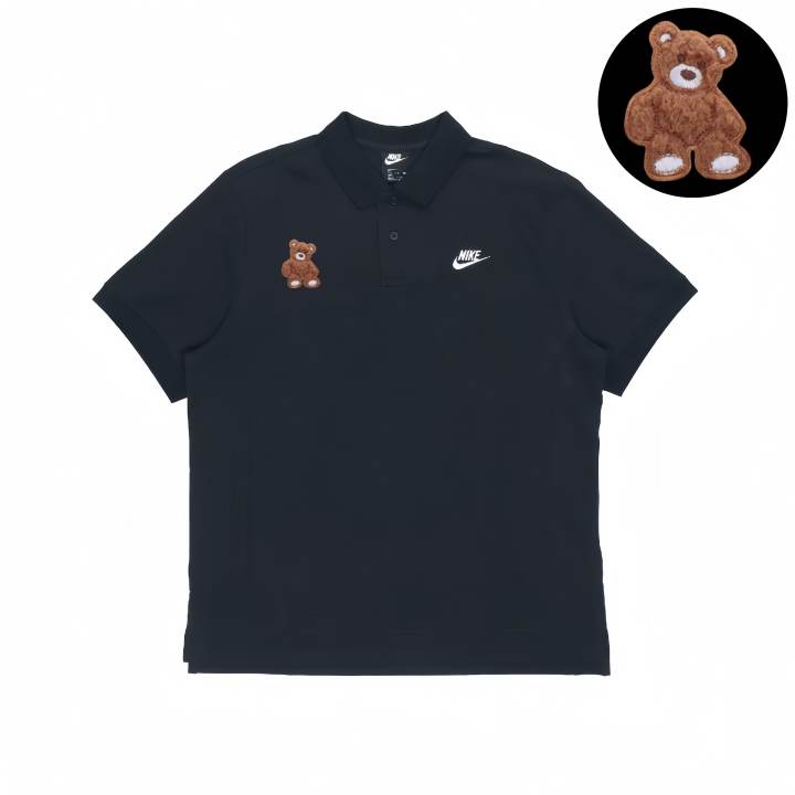 Nike Nike Polo Shirts Unisex Black Polo Collar Moderate