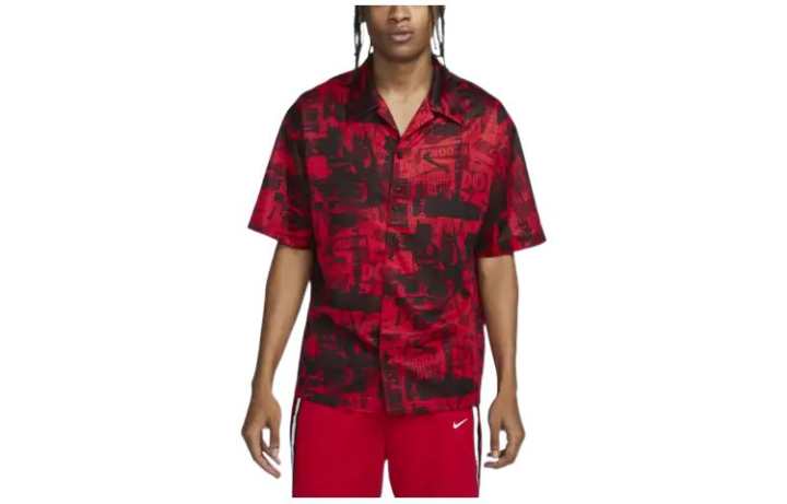 Nike Nike Shirts Men's Red Lapel Moderate Other