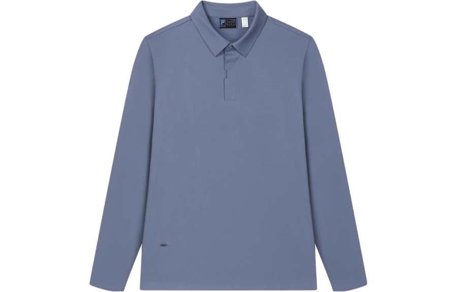 FILA Polo Shirt Men's Purple Light Blue