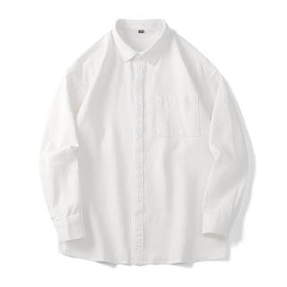 Antioffice Shirts Men's Stand Collar Moderate