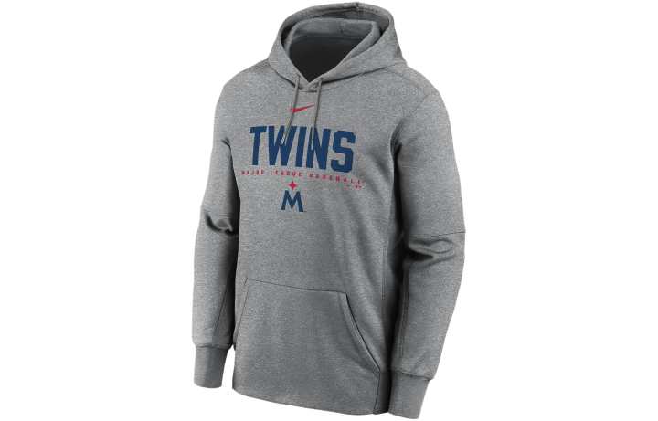 Nike Nike Sweatshirts Men's Gray Hooded Moderate Regular