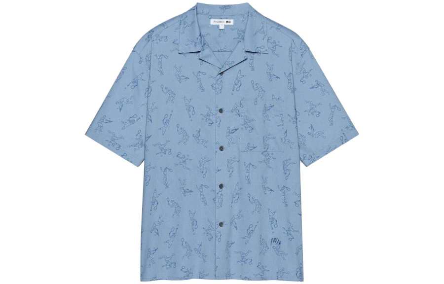UNIQLO x JW Anderson UNIQLO JW AndersonSS23 Shirt Men's Sky Blue