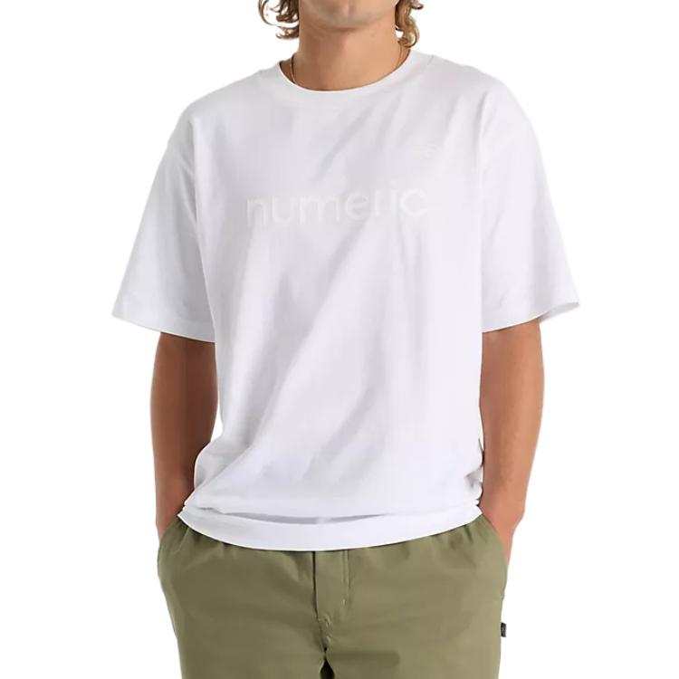New Balance New Balance Numeric Cotton T Shirt T Shirt Men's White