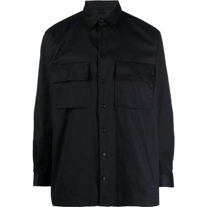 Nike Nike Shirts Men's Black Lapel Moderate Shirt