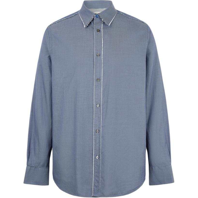 Paul Smith Paul Smith Shirts Men's Blue Lapel Moderate Other
