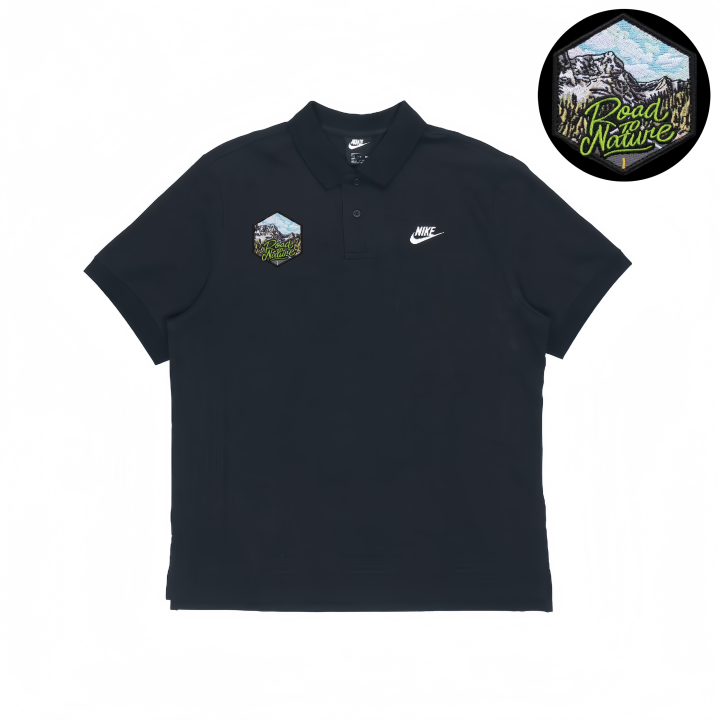 Nike Nike Polo Shirts Unisex Black Polo Collar Moderate Other