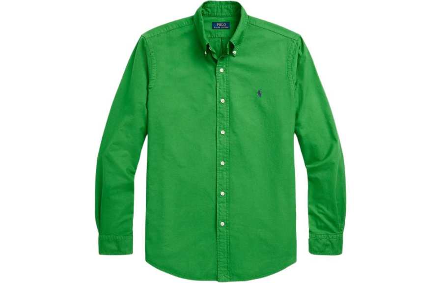 Polo Ralph Lauren SS24 Shirt Men's Preppy Green