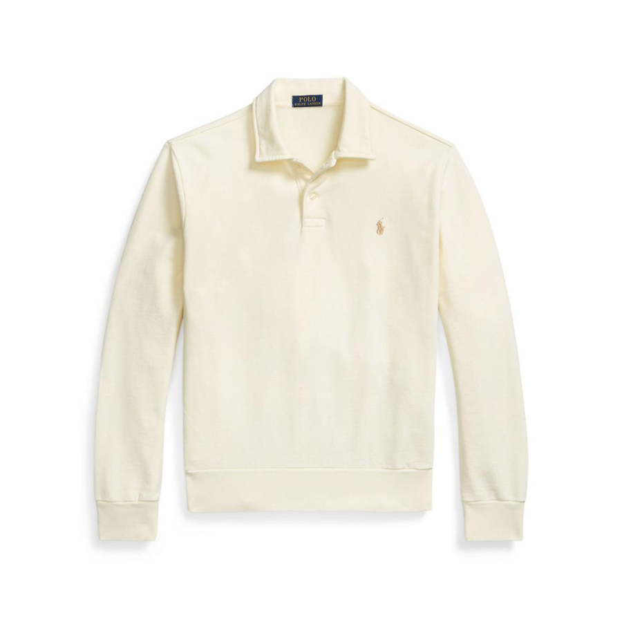 Polo Ralph Lauren Logo Embroidered Long-Sleeved Polo Shirt