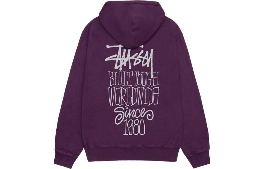 Stussy Pigment Dyed Built Tough Hoodie