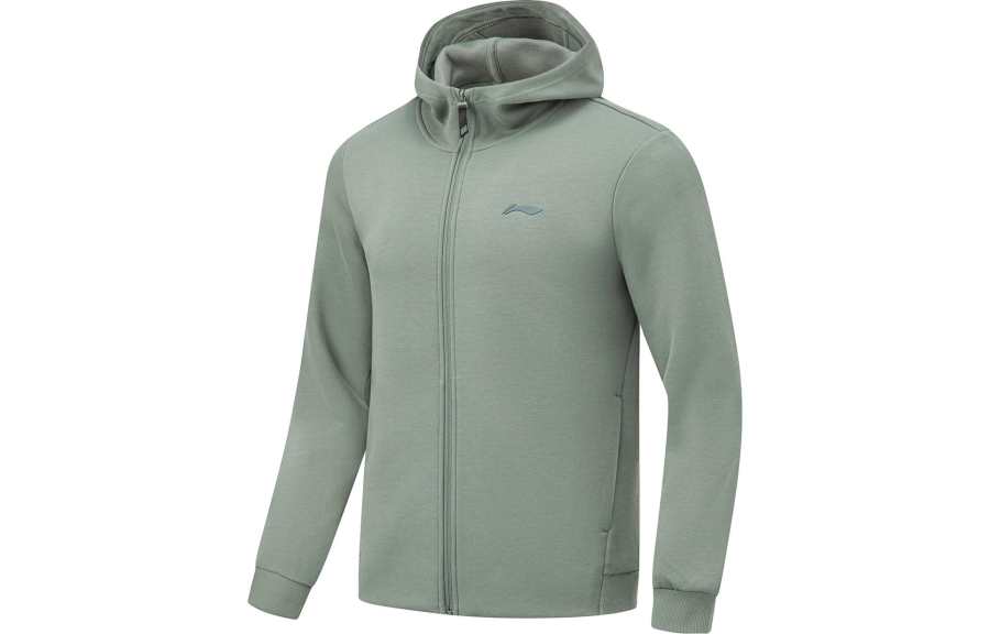 Li-Ning Li Ning Fitness Series Sweatshirt Men's Gray Green