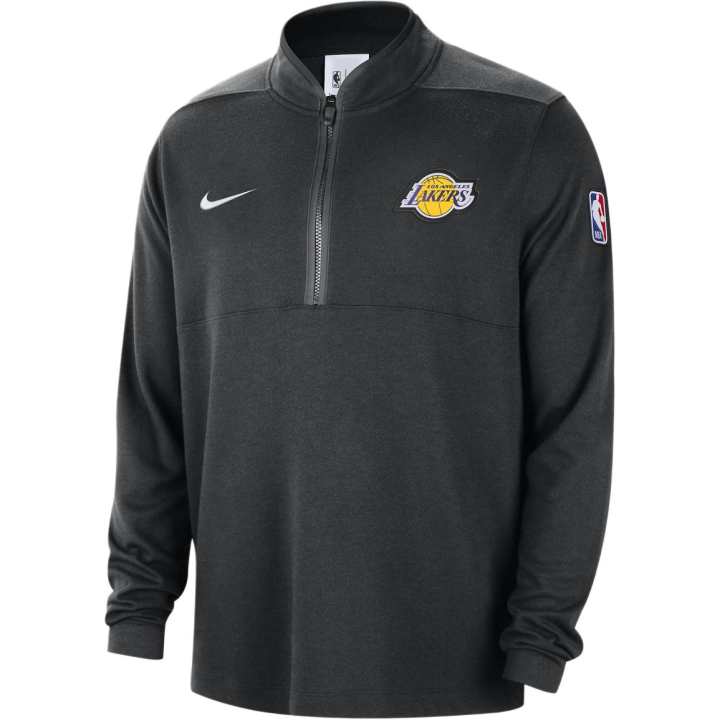 Nike Nike Los Angeles Lakers Men's Nike Nba 1/2 Zip Long Sleeve Top