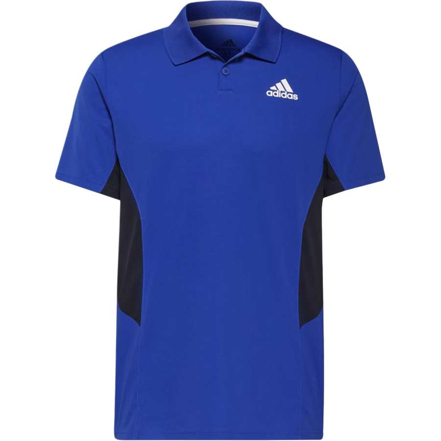 Adidas Adidas TennisAEROREADY Polo Shirt Men's Cobalt Blue/White