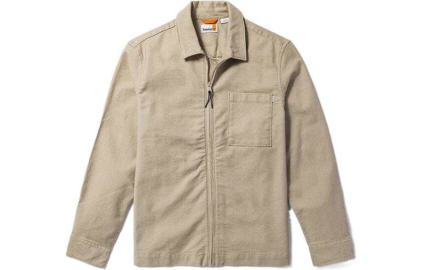 Timberland Shirts Men's Sand Lapel Moderate Other
