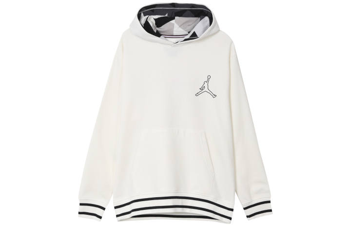 Jordan Jordan Sweatshirts Men's White Hooded Thickened Regular