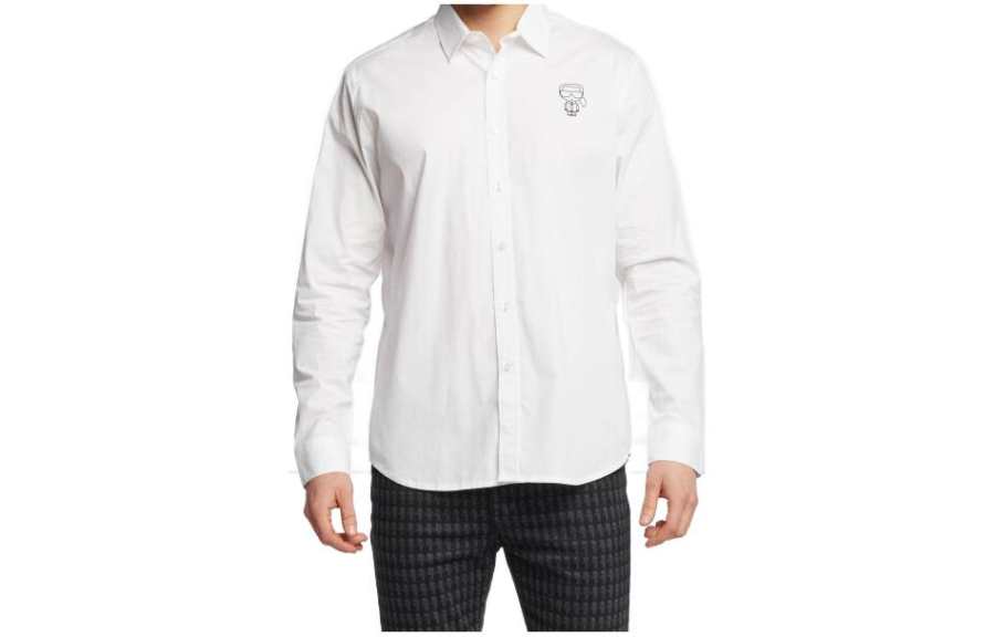 KARL LAGERFELD / Karl Lagerfeld Jeans Shirt Men's White