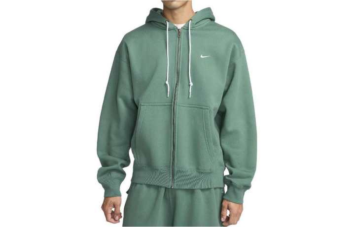Nike Nike Full Zip Hoodie Sweatshirt Men's Green
