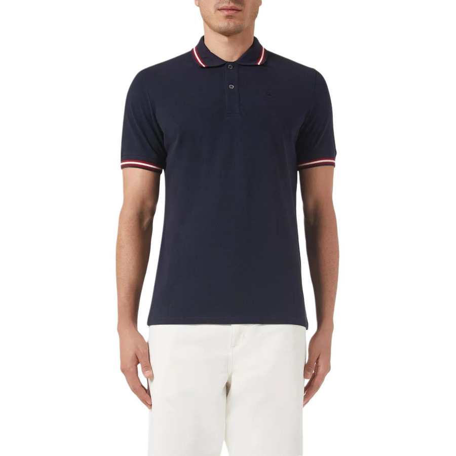 BALLY BALLY SS24 Polo Shirt Men's Dark Blue
