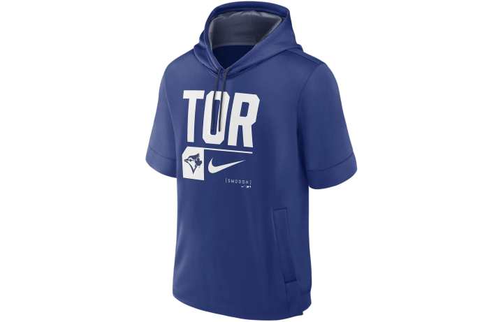 Nike Nike Sweatshirts Men's Blue Hooded Moderate Regular