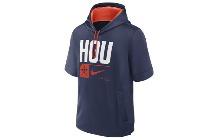 Nike Nike x MLB Houston Astros Tri Code Lockup Sweatshirt Men's Navy Blue