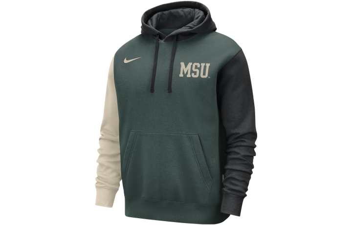 Nike Nike Sweatshirts Men's Green Hooded Moderate Regular