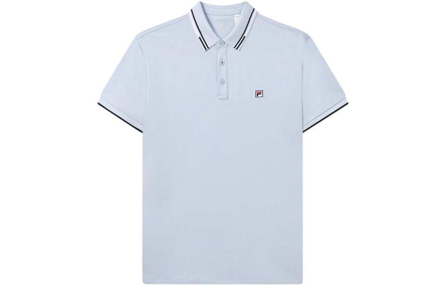 FILA Polo Shirt Men's Jiao Guang Blue