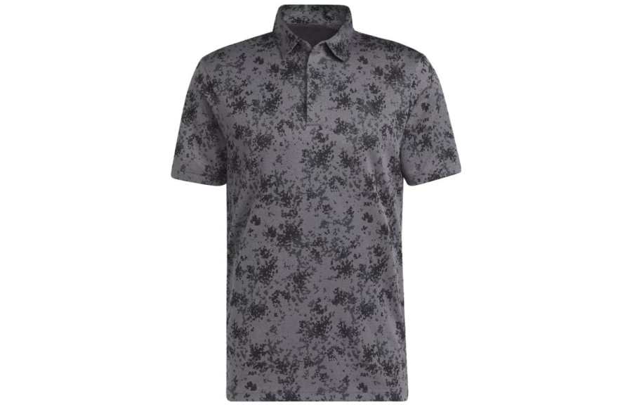Adidas Adidas Burst Jacquard Polo Shirt Polo Shirt Men's Black