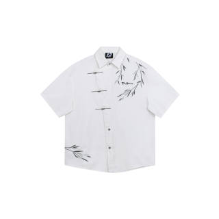 FORNINES Shirts Unisex Pointed Collar Moderate Other