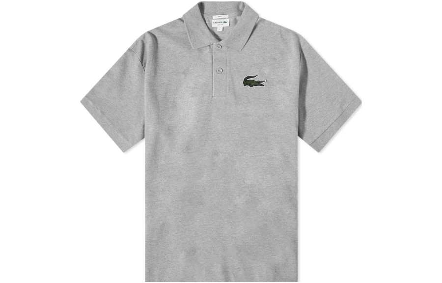 LACOSTE SS23 Polo Shirt Men's Gray