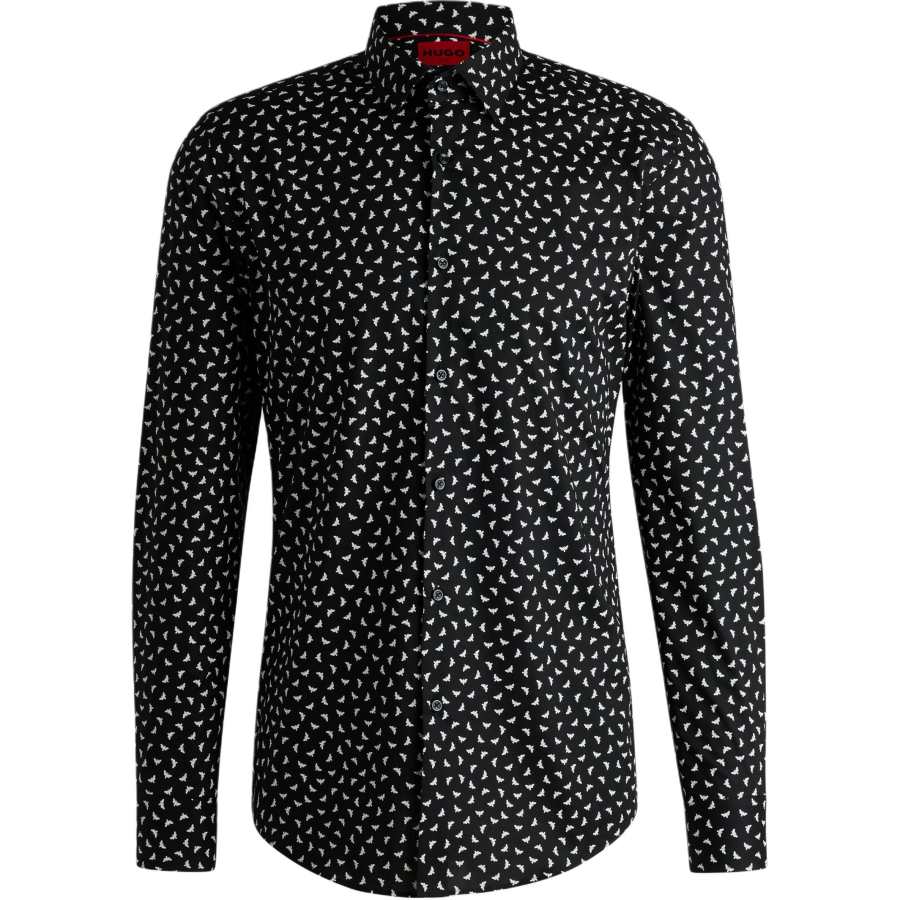 HUGO BOSS Hugo Printed Cotton Shirt