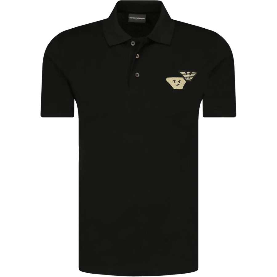 EMPORIO ARMANI Polo Shirt Men's Black