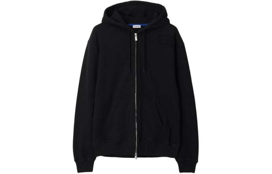 Burberry Equestrian Knight Design appliqué Hoodie