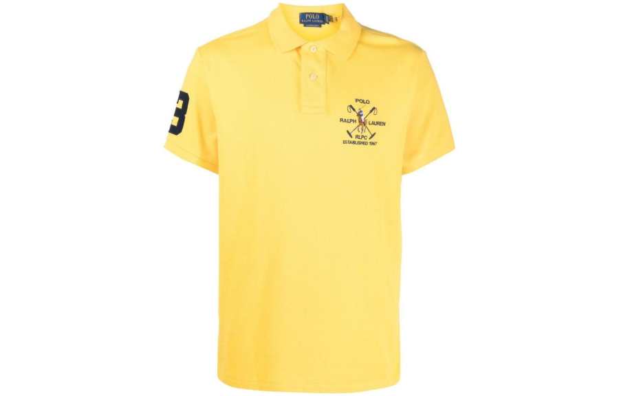 Polo Ralph Lauren SS23 Polo Shirt Men's Yellow