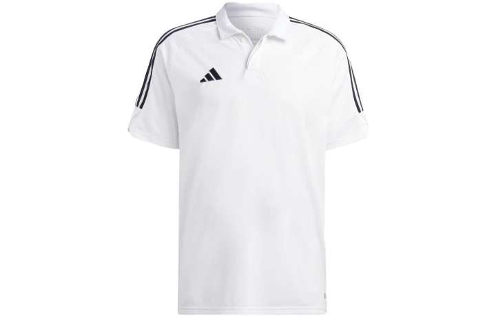 Adidas Adidas Polo Shirts Men's White Polo Collar Thin Straight Fit