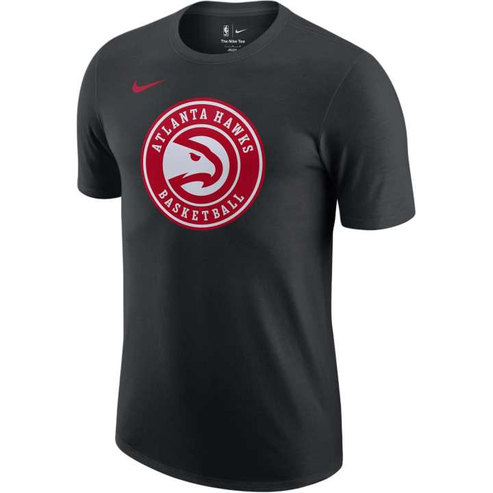 Nike Nike T Shirts Men's Black Crew Neck Moderate Straight Fit