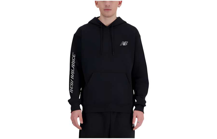 New Balance New Balance Reflective Lines Sweatshirt Men's Black